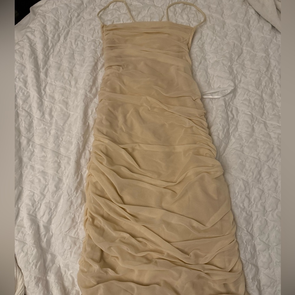 Oh Polly Ruched Dress